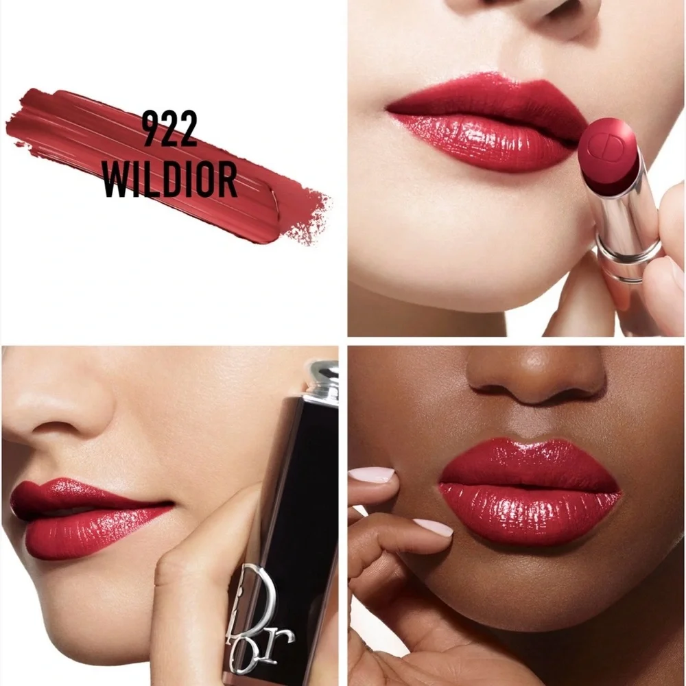 $48 DIOR ADDICT SHINE LIPSTICK LIP CARE, 922 Wildior, 0.11 OZ NWOB